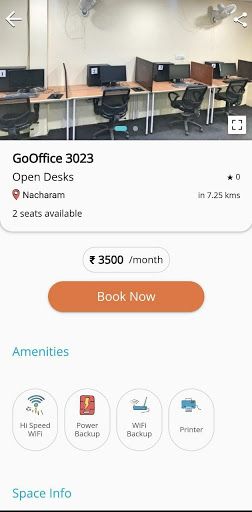 GoFloaters Booking Platform