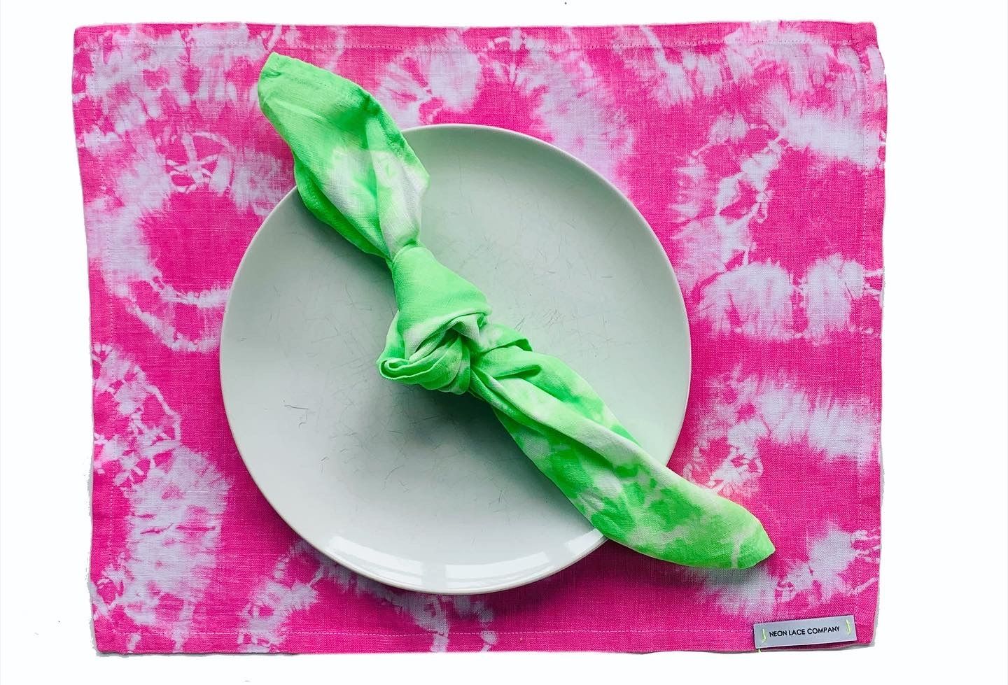 Neon Lace Napkin