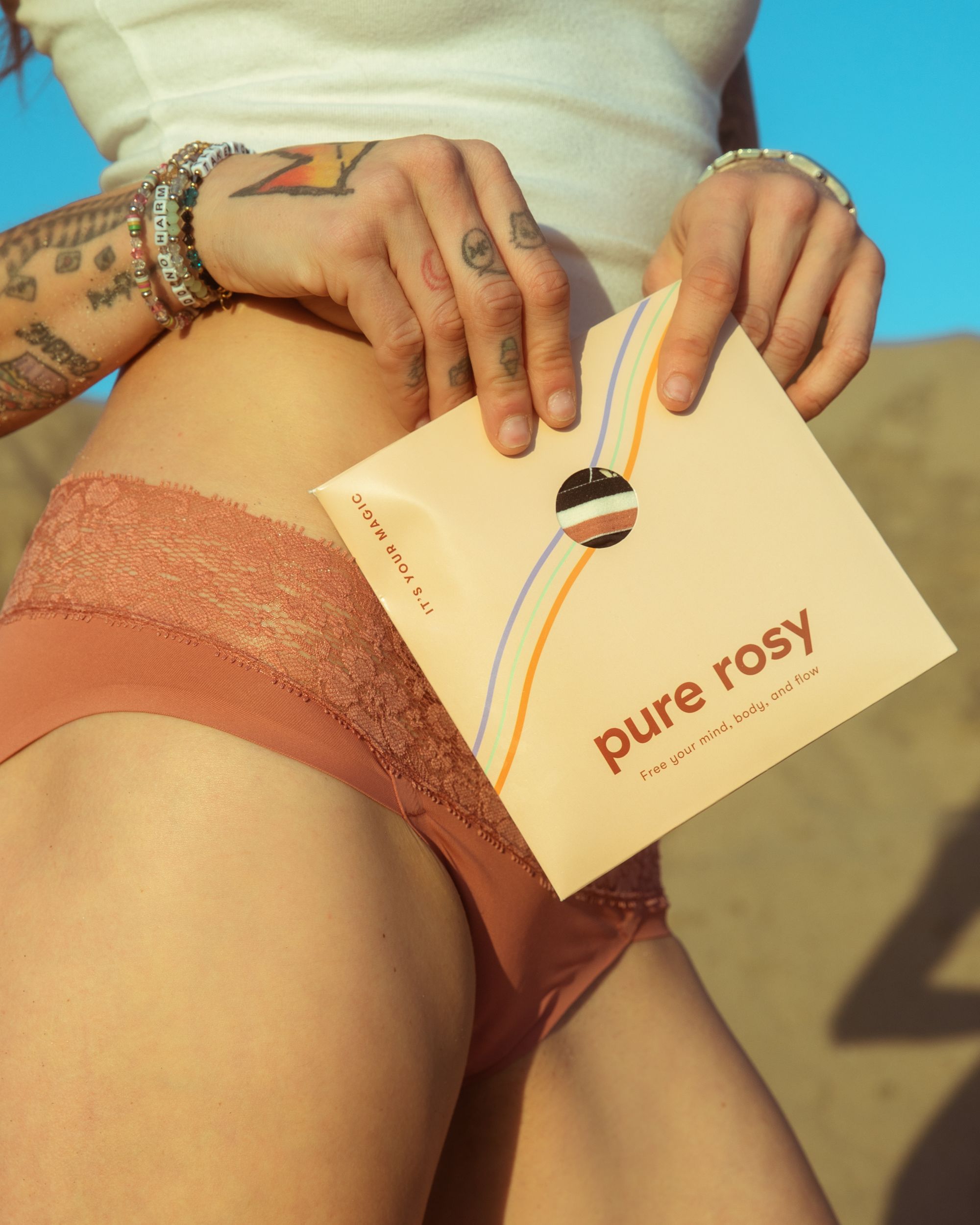 Pure Rosy period underwear