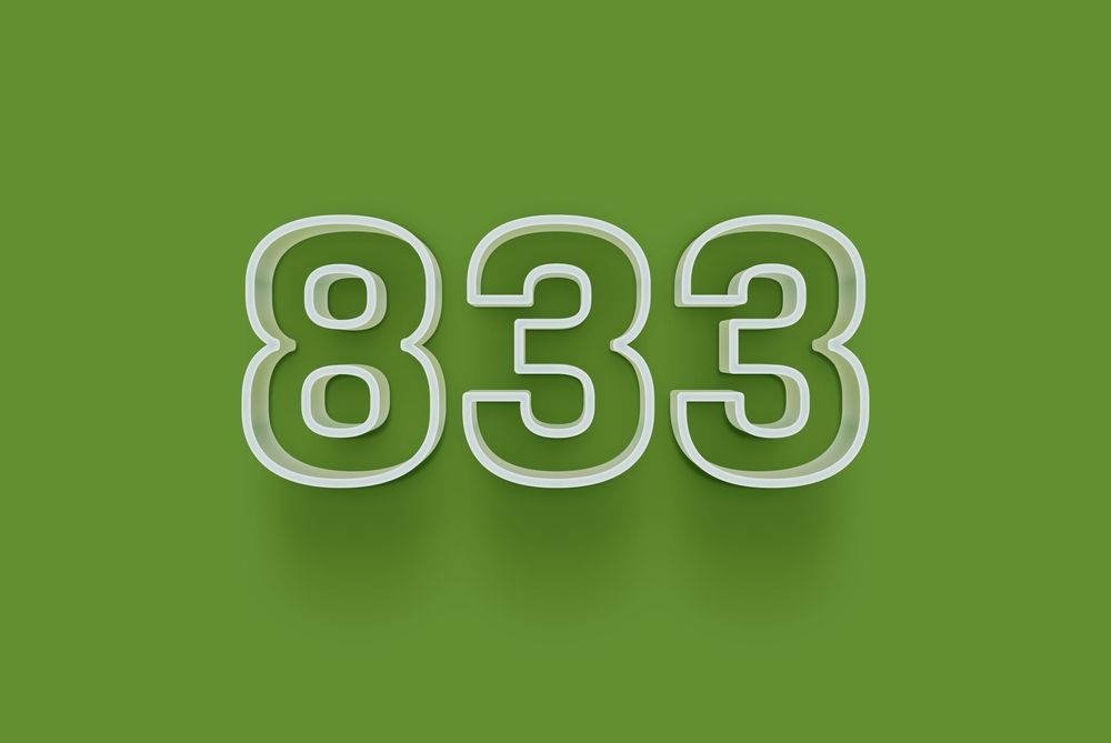 the number 833