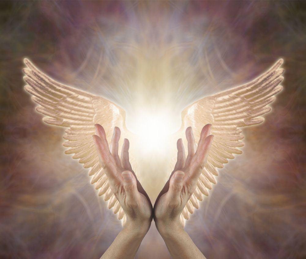 Hands be guided by spirit angels