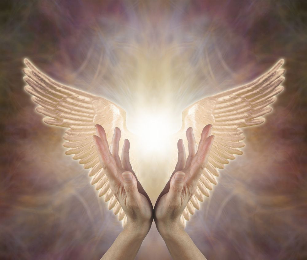 Hands be guided by spirit angels