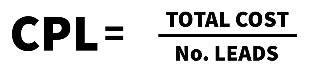 Cost Per Lead Formula