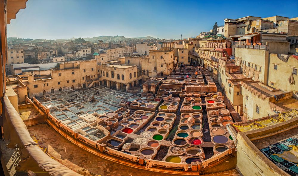Tannery Fez Morocco