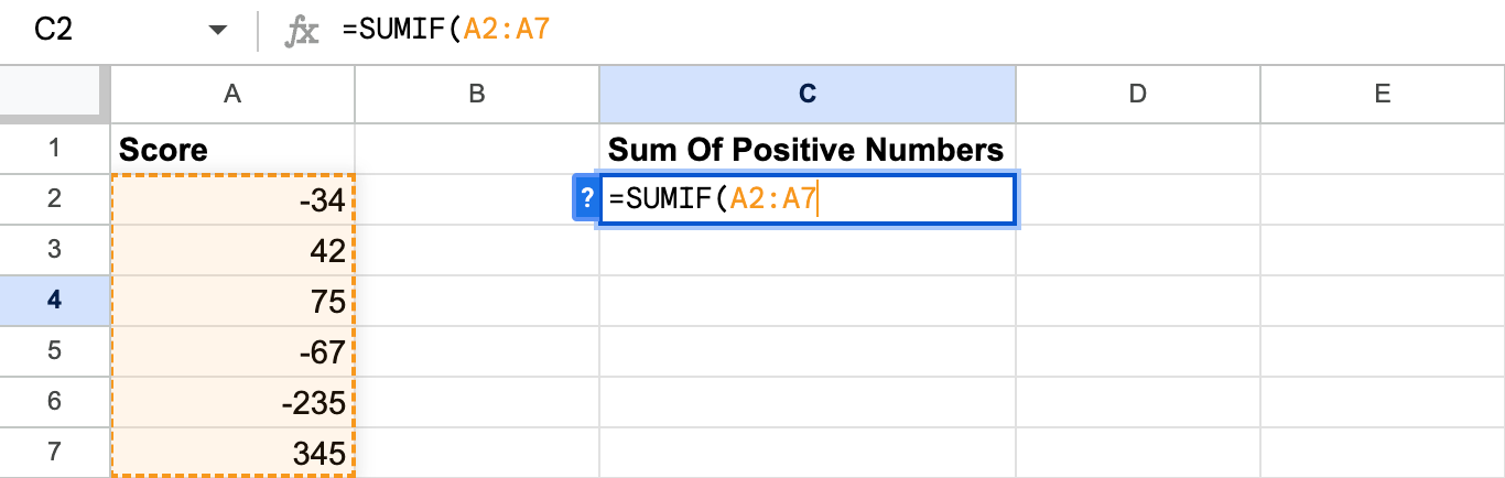 SUMIF Function in Google Sheets - The Ultimate Guide