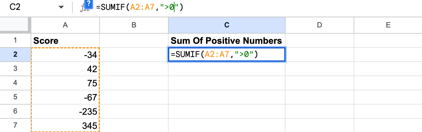 SUMIF Function in Google Sheets - The Ultimate Guide