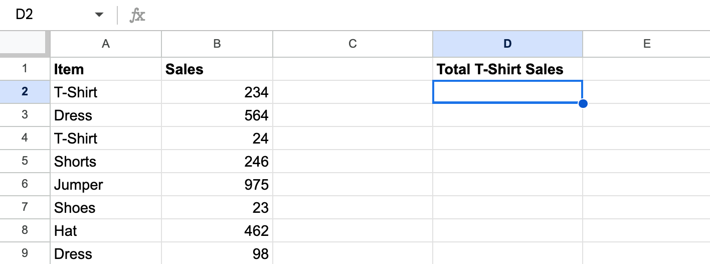 SUMIF Function in Google Sheets - The Ultimate Guide