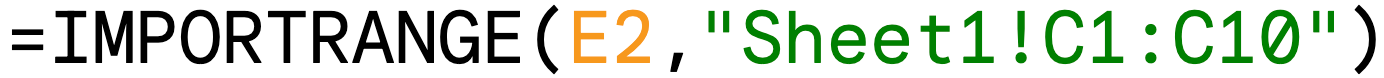 Filtering for column C importrange