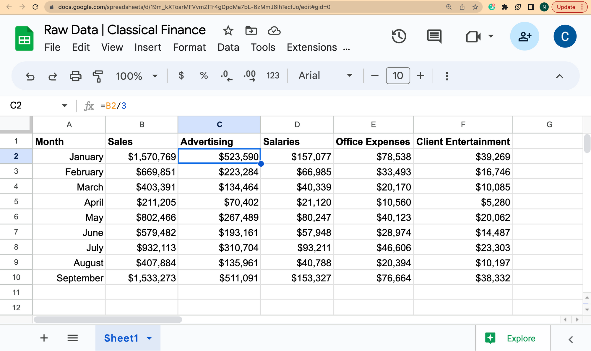 Google Sheets IMPORTRANGE Walkthrough