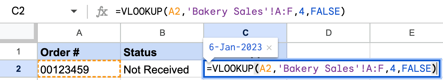 How To Use VLOOKUP In Google Sheets