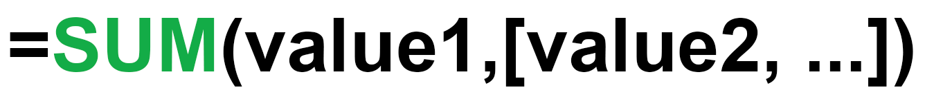 Sum formula in Google Sheets