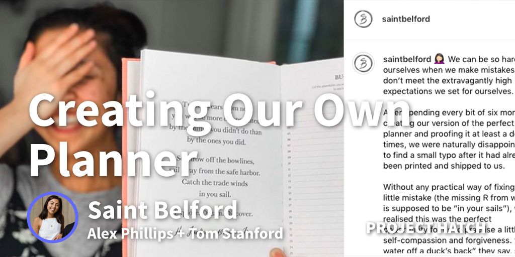 After Struggling to find a Productivity Planner we Created Our Own