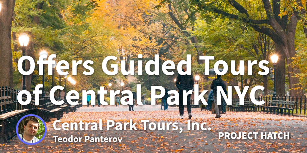How I Established a Company for Guided Tours in New York's Central Park