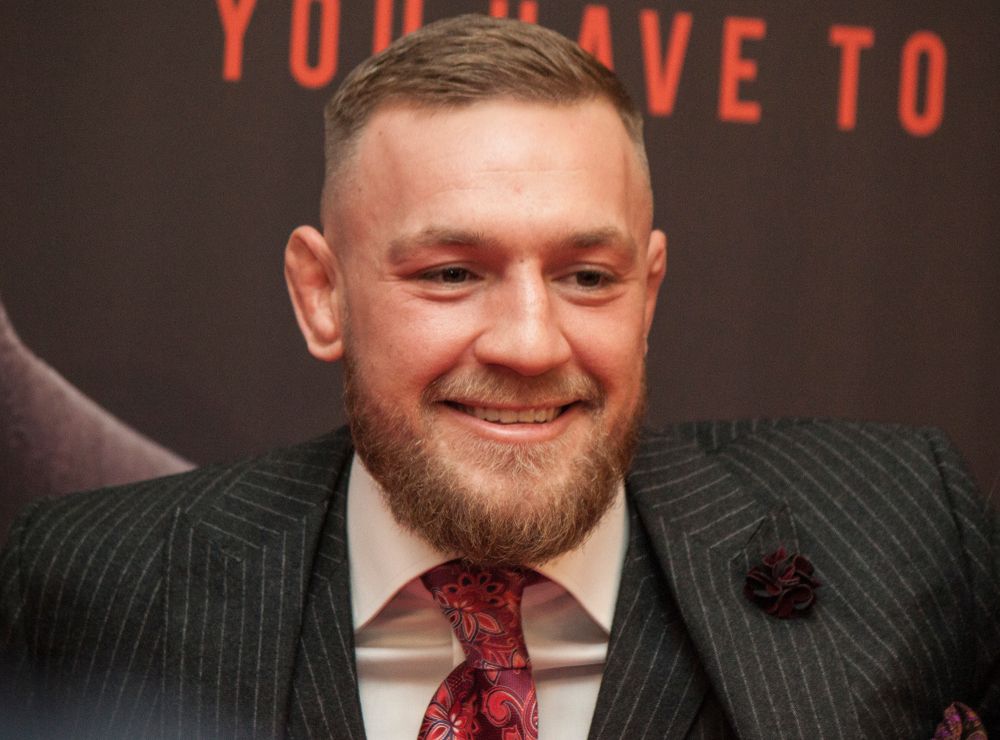 Conor McGregor in a suit