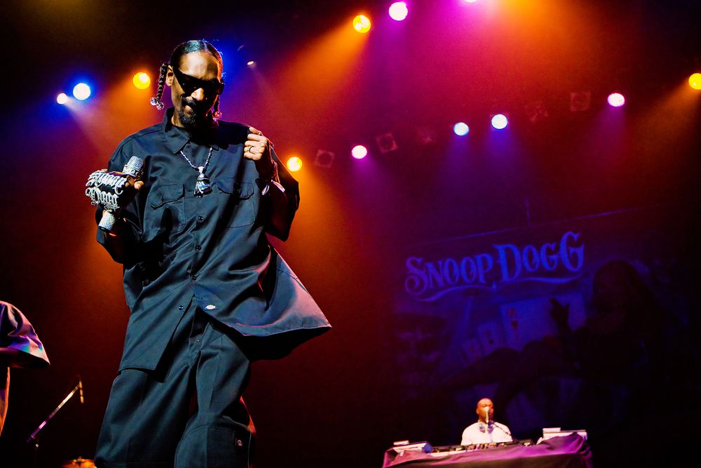 Snoop Dogg On Stage